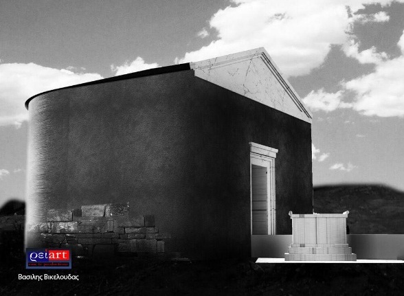 ołtarz-grób-arystoteles-antyczna-hellada-grecja-stagira